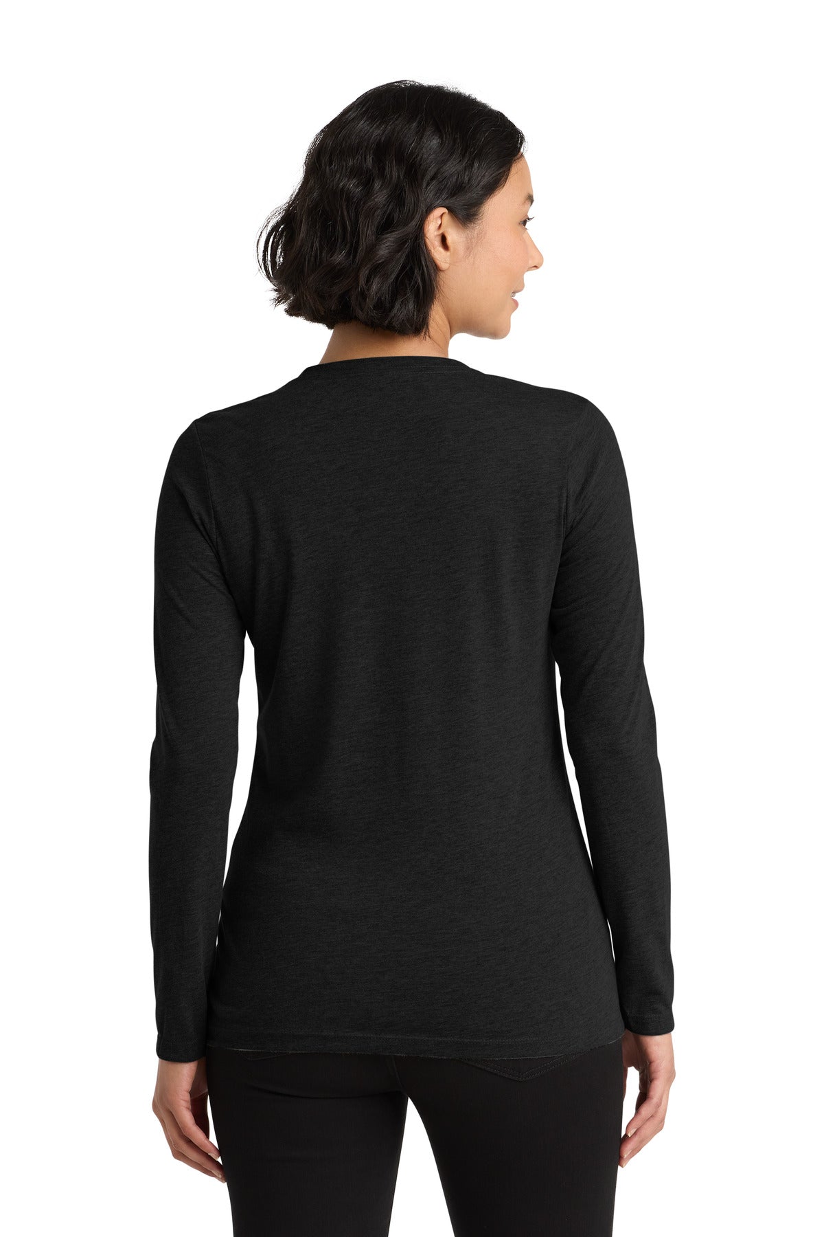 Allmade   Women's Tri-Blend Long Sleeve Tee AL6008