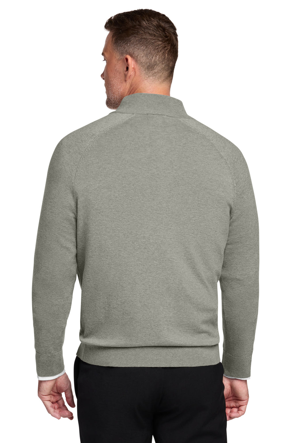 Brooks Brothers Cotton Stretch 1/4-Zip Sweater BB18402