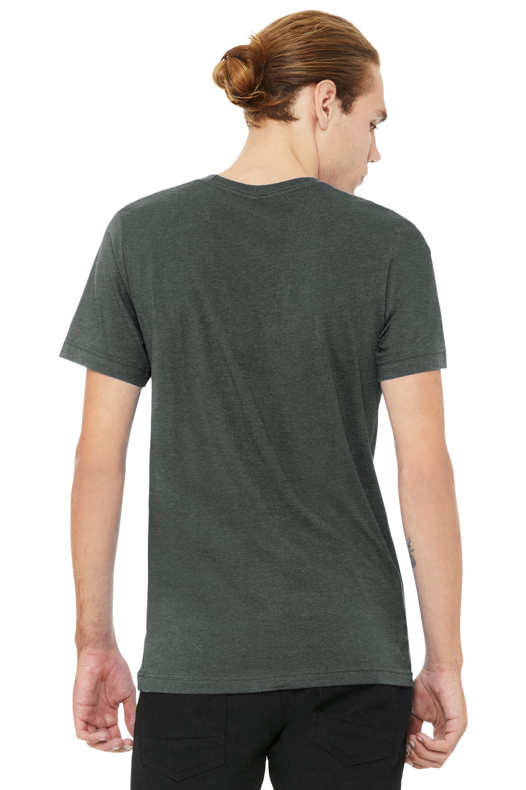 BELLA+CANVAS Unisex Heather CVC V-Neck Tee BC3005CVC