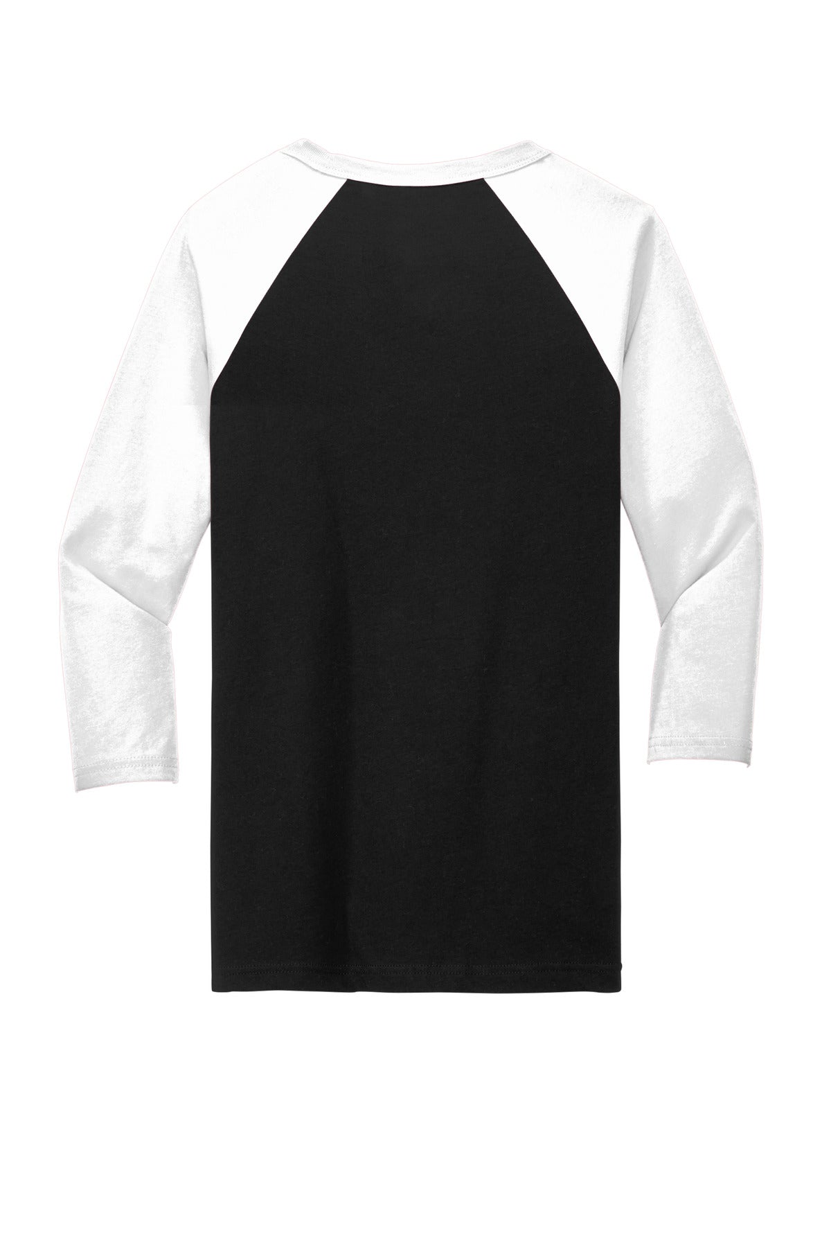 BELLA+CANVAS  Unisex 3/4-Sleeve Baseball Tee. BC3200