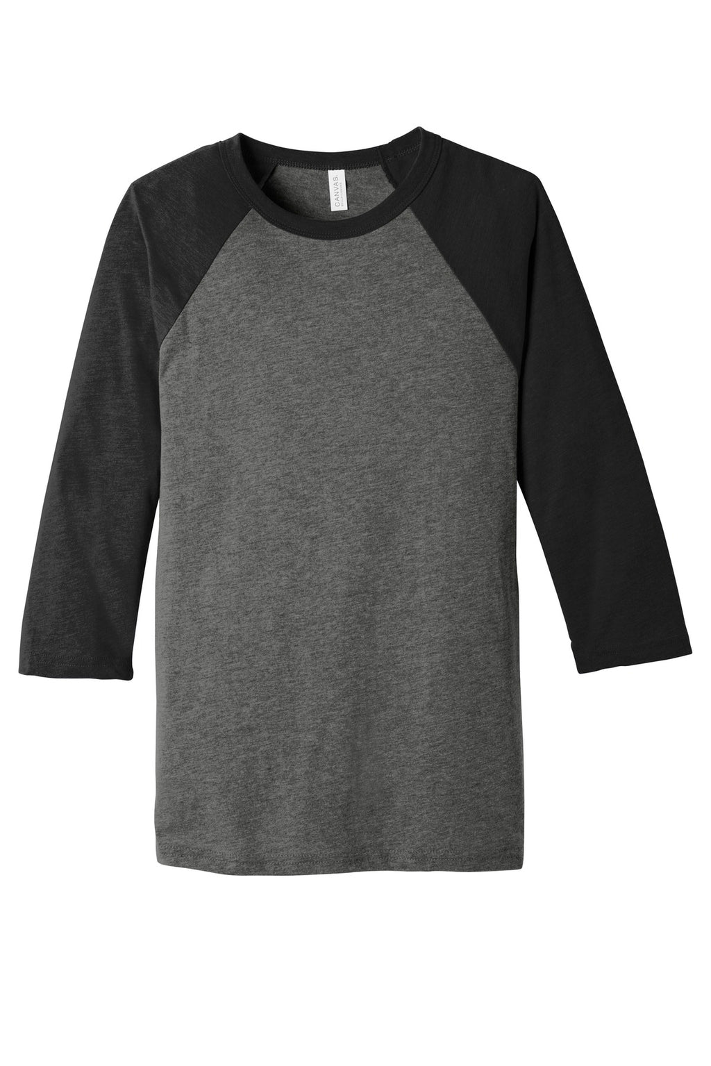 BELLA+CANVAS  Unisex 3/4-Sleeve Baseball Tee. BC3200