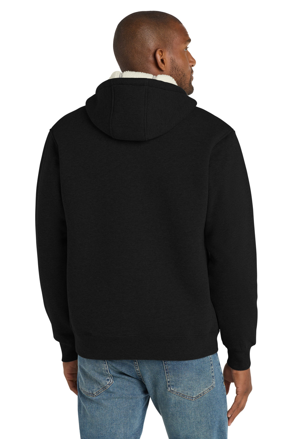 CornerStone Heavyweight Sherpa-Lined Hooded Fleece Jacket. CS625