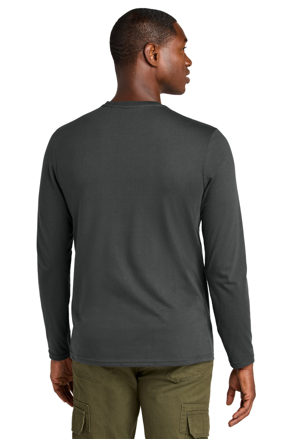 District Perfect Weight CVC Long Sleeve Tee DT185