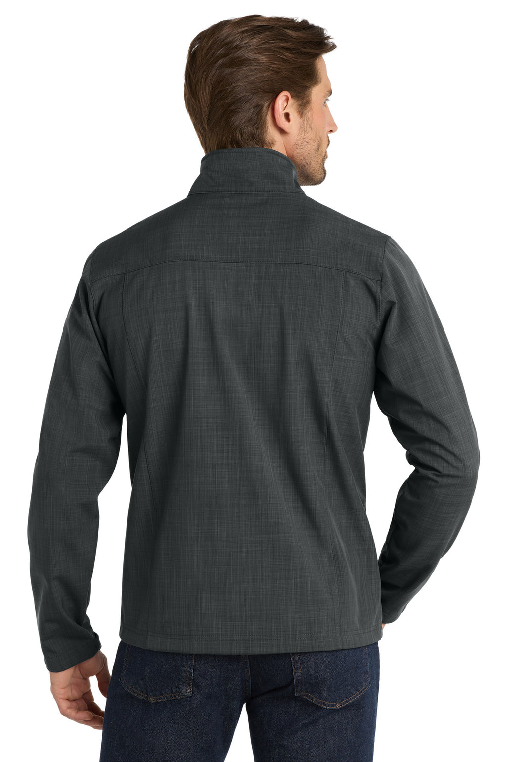 Eddie Bauer Shaded Crosshatch Soft Shell Jacket. EB532