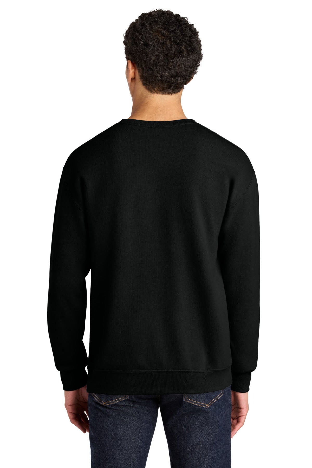 Jerzees Ultimate Unisex CVC Ring Spun Crewneck Sweatshirt IC48M