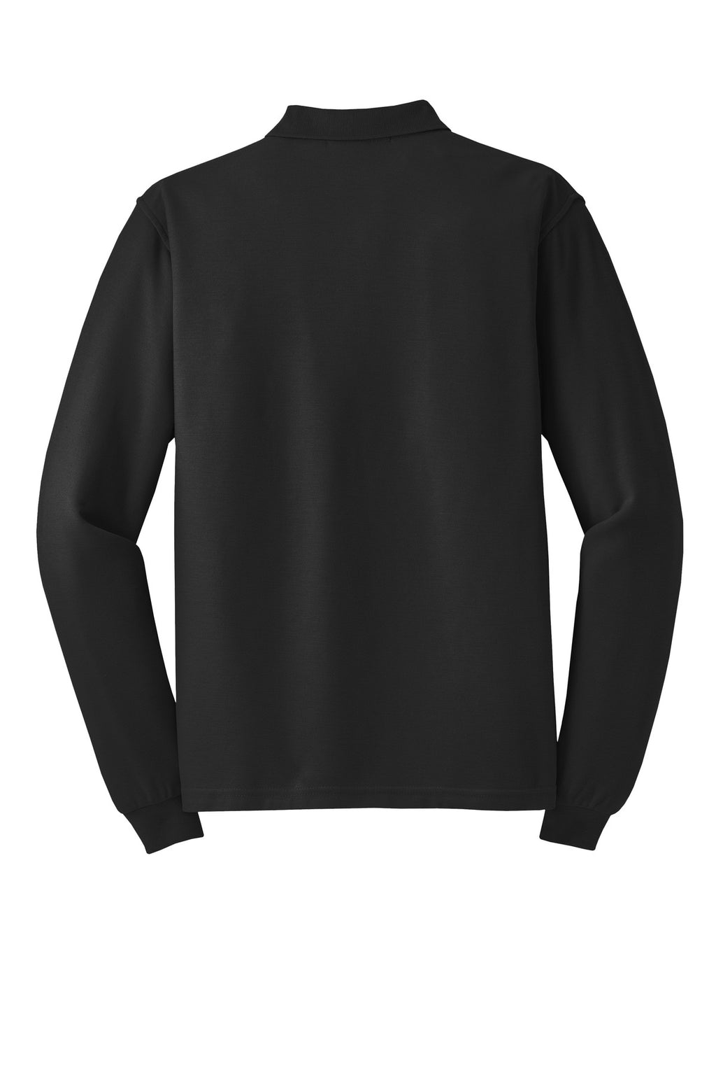 Port Authority Silk Touch Long Sleeve Polo.  K500LS