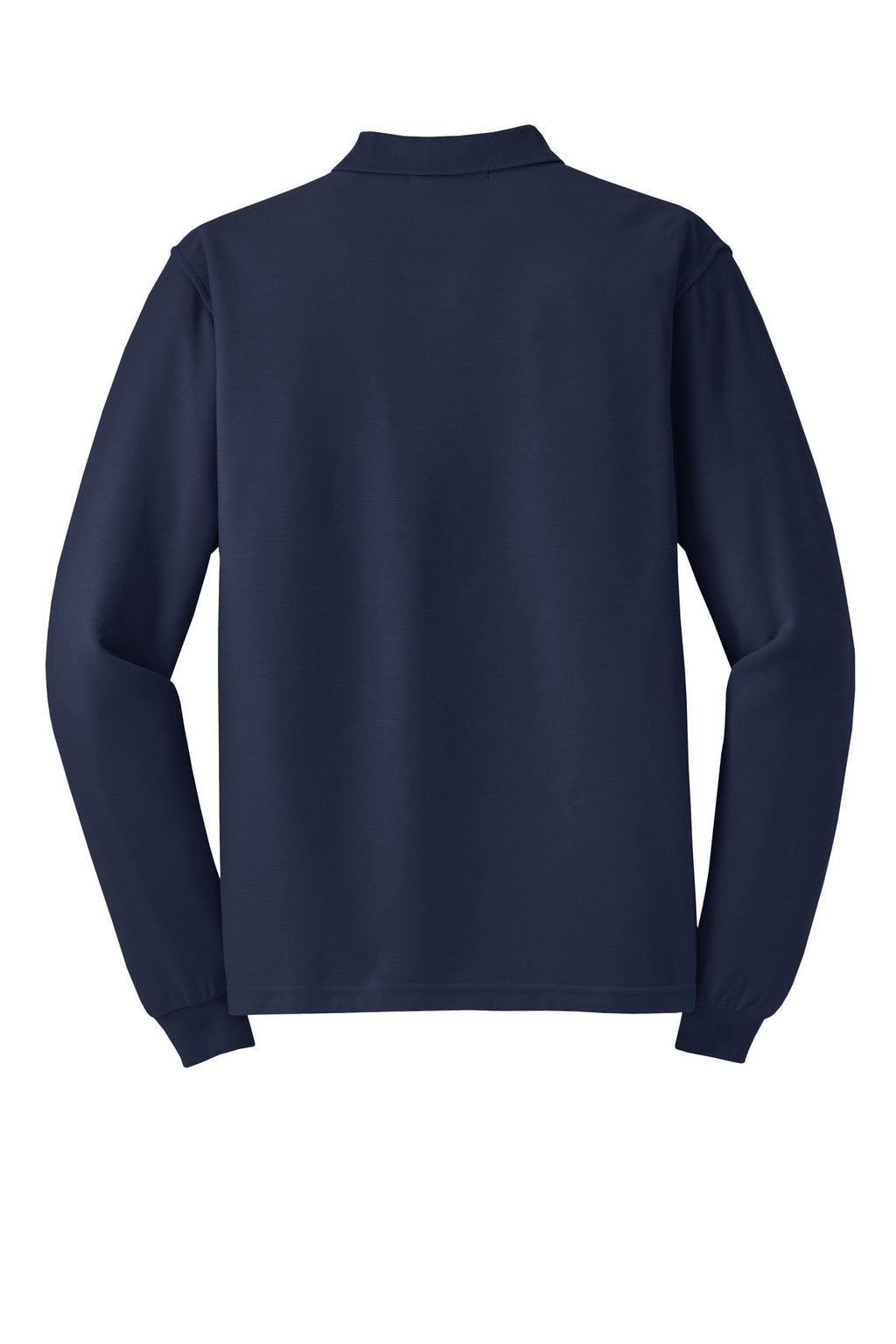 Port Authority Silk Touch Long Sleeve Polo.  K500LS