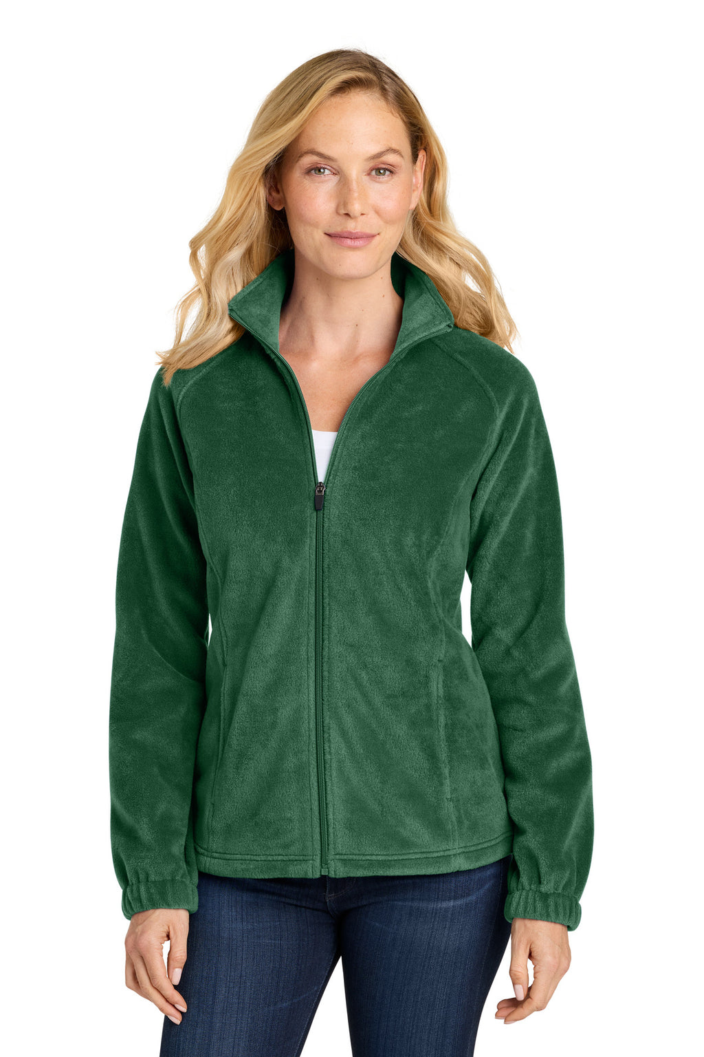 Port Authority Women's Plush Fleece Full-Zip Jacket L190