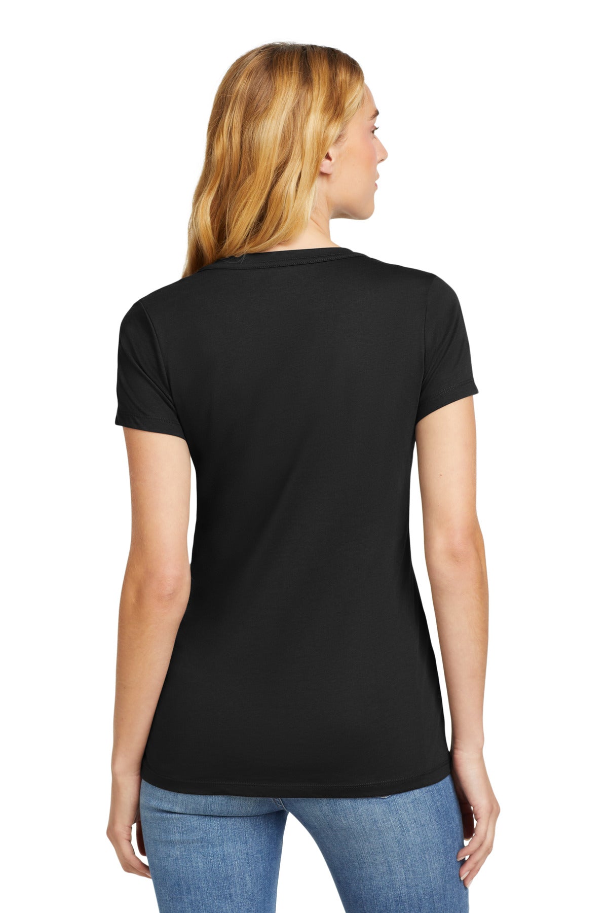 New Era  Women's Heritage Blend V-Neck Tee. LNEA101