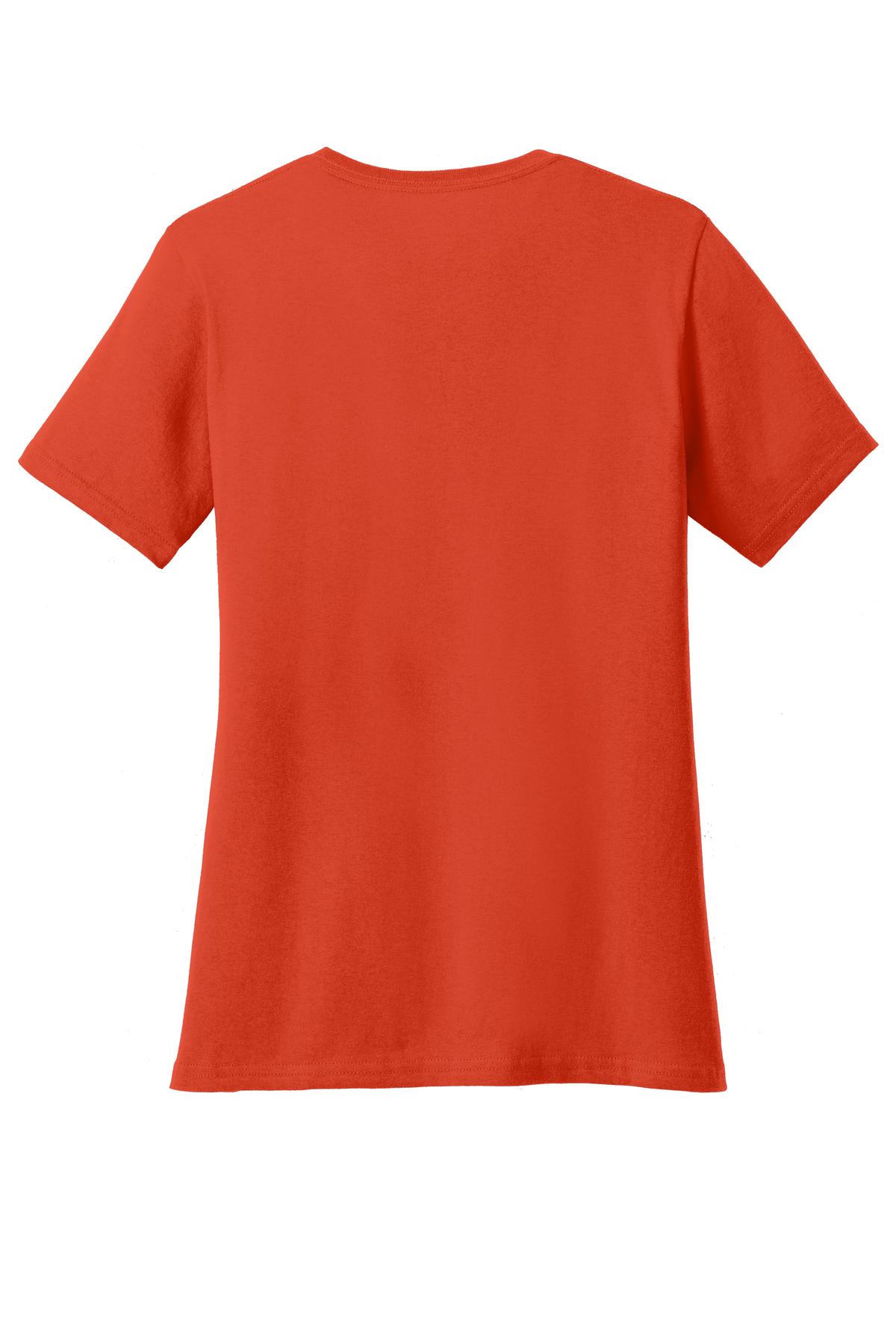 Port & Co Women's Core Cotton V-Neck Tee. LPC54V