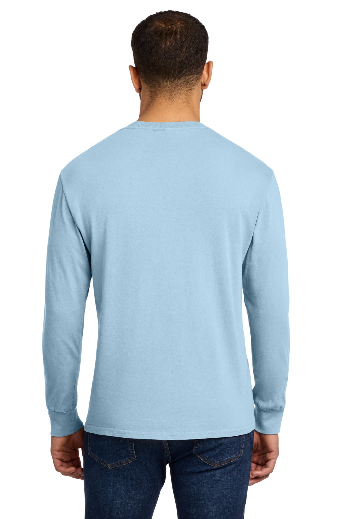 Port & Co Beach Wash Garment-Dyed Long Sleeve Tee PC099LS