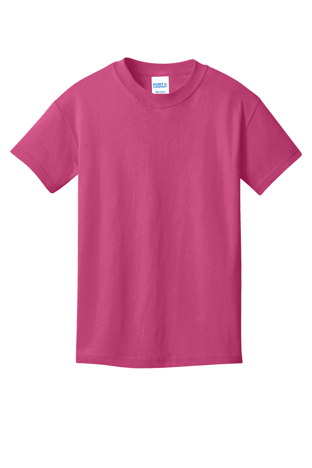 Port & Co Youth Core Cotton Tee. PC54Y