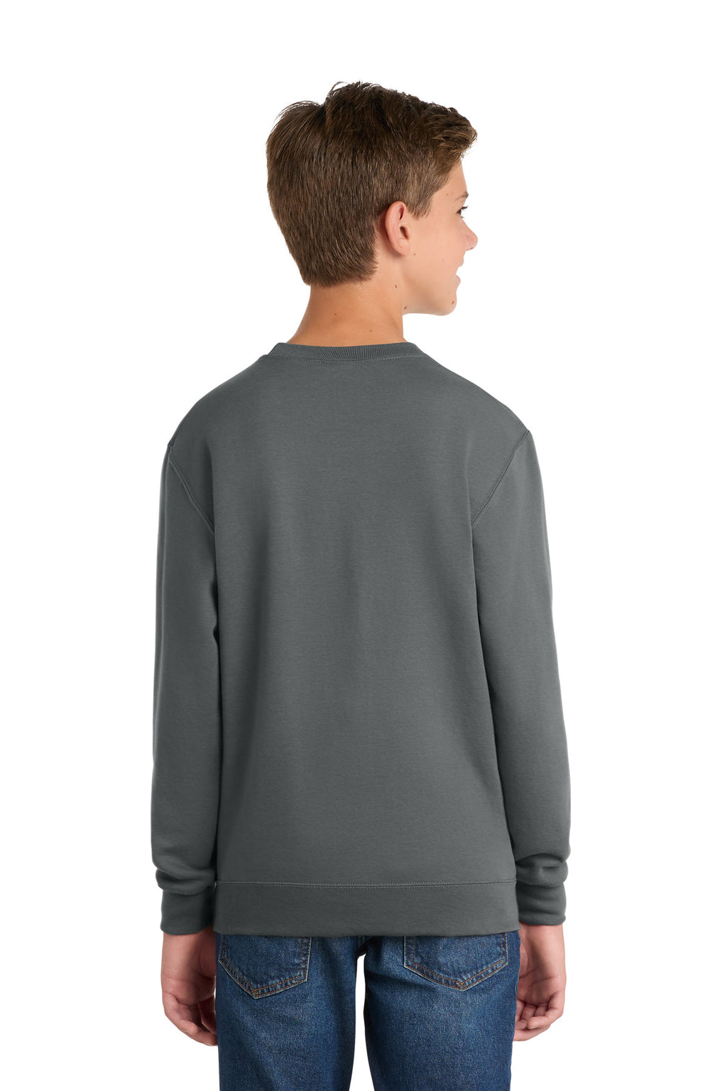 Port & Co Youth Core Fleece Crewneck Sweatshirt PC78Y