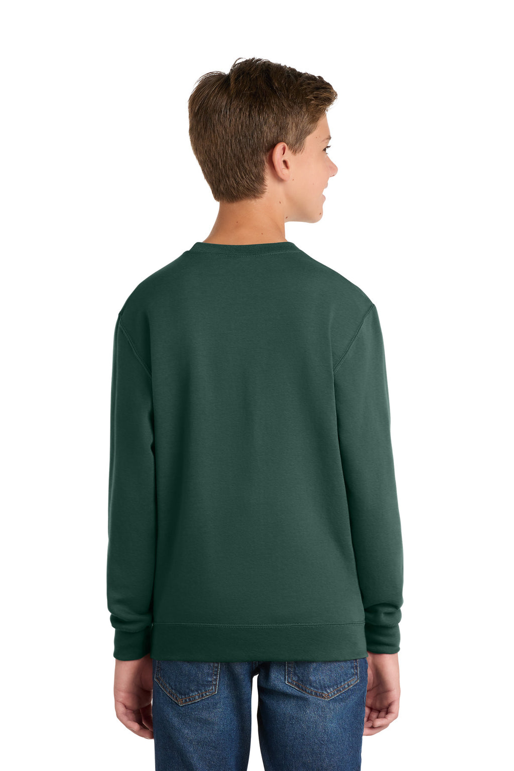 Port & Co Youth Core Fleece Crewneck Sweatshirt PC78Y