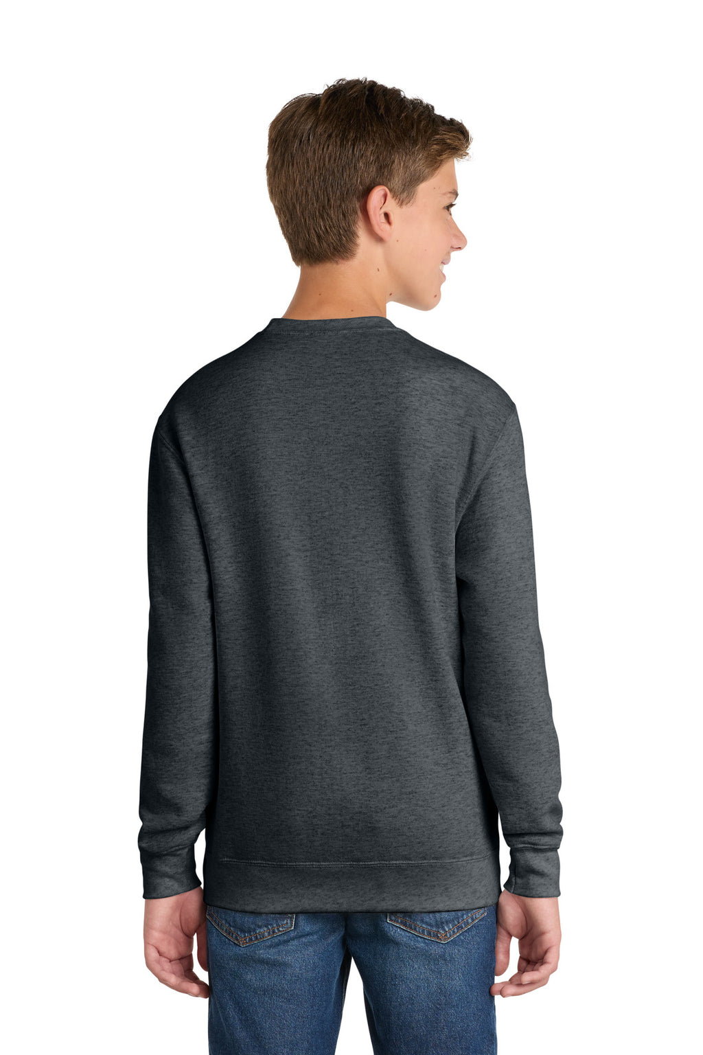 Port & Co Youth Core Fleece Crewneck Sweatshirt PC78Y