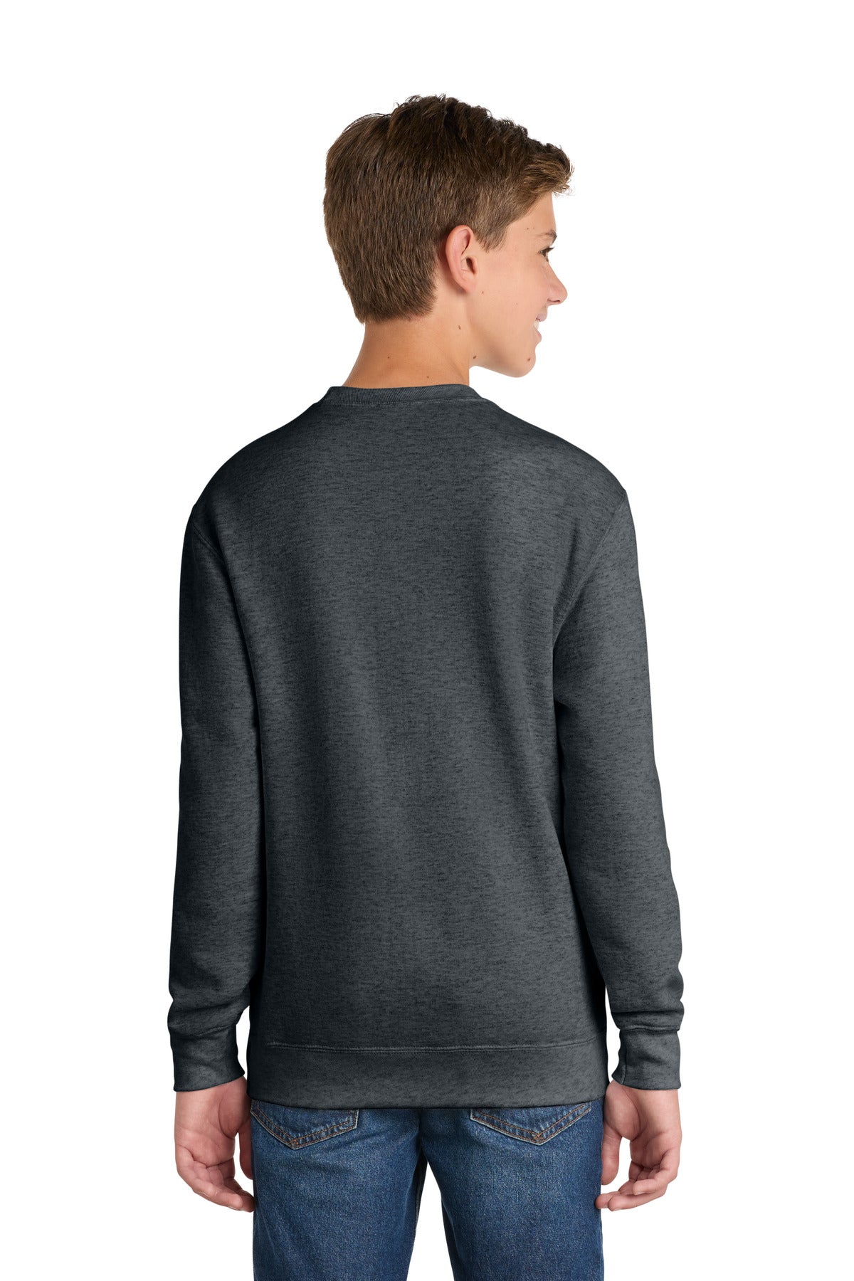Port & Co Youth Core Fleece Crewneck Sweatshirt PC78Y