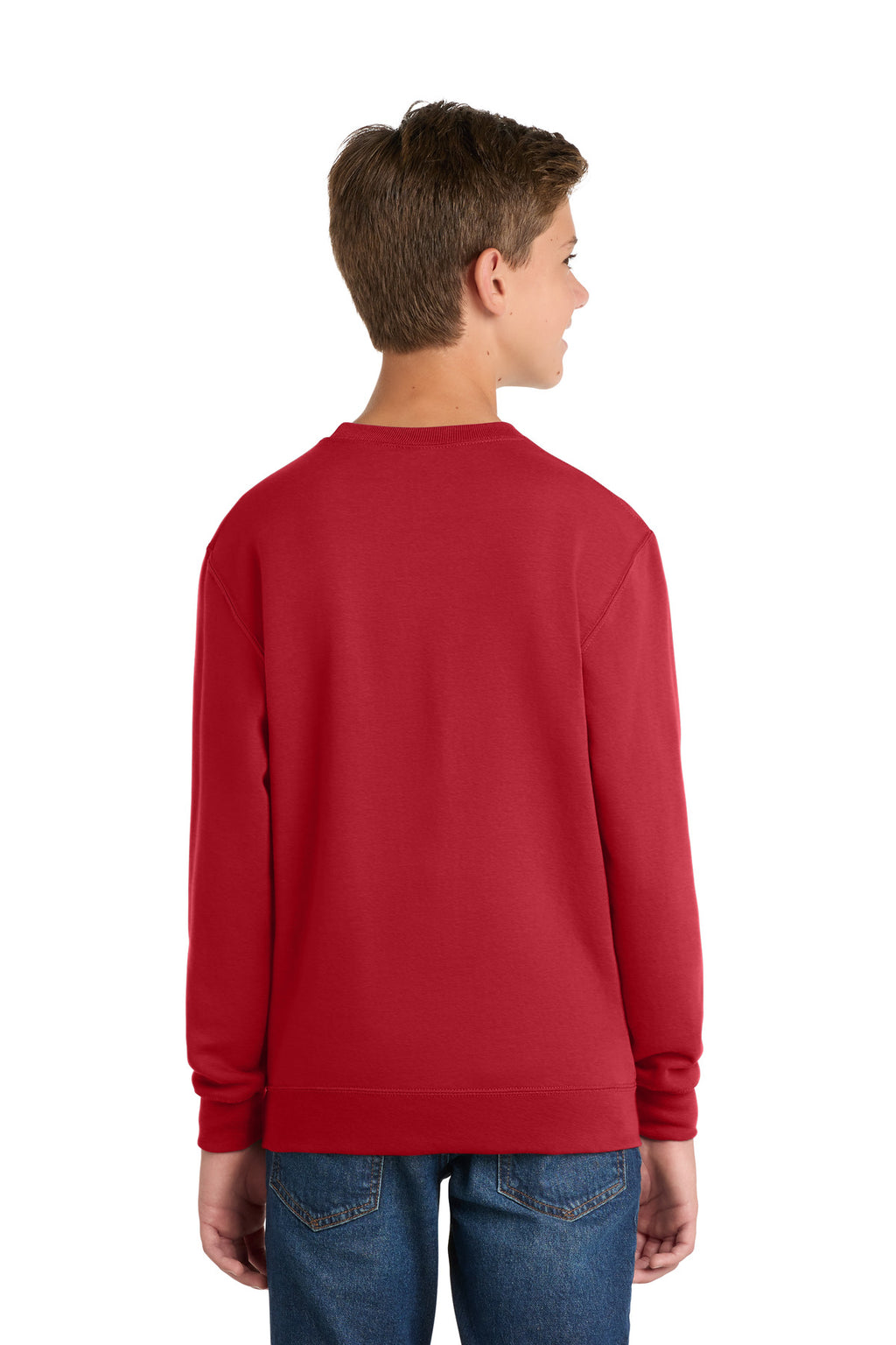 Port & Co Youth Core Fleece Crewneck Sweatshirt PC78Y