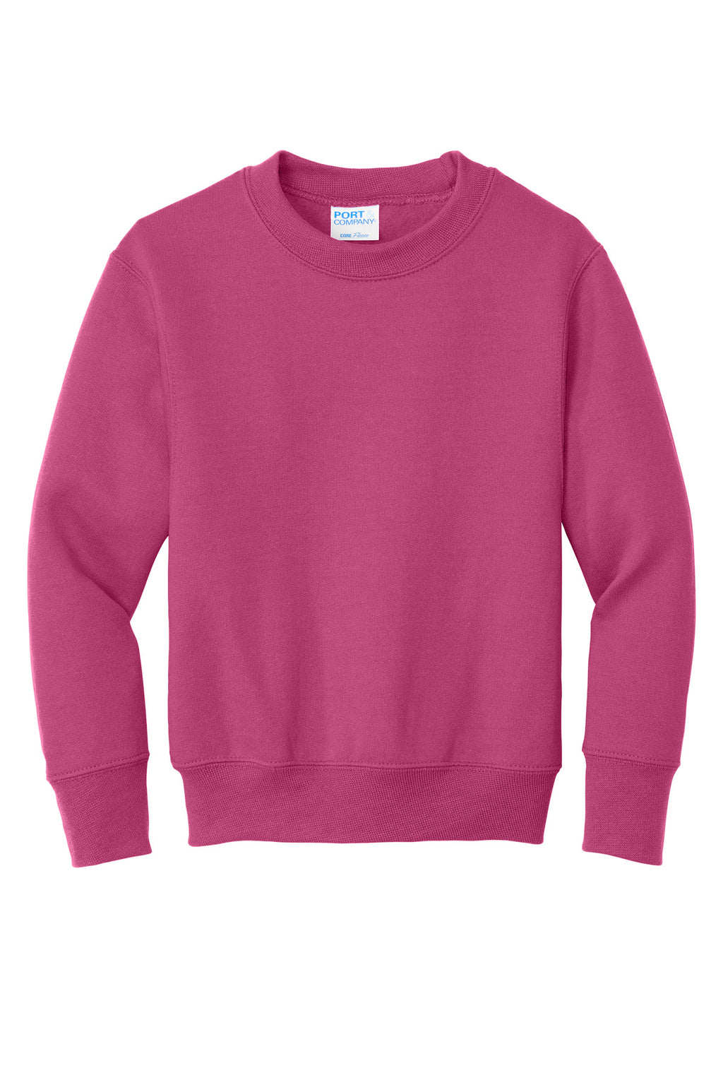 Port & Co Youth Core Fleece Crewneck Sweatshirt PC78Y