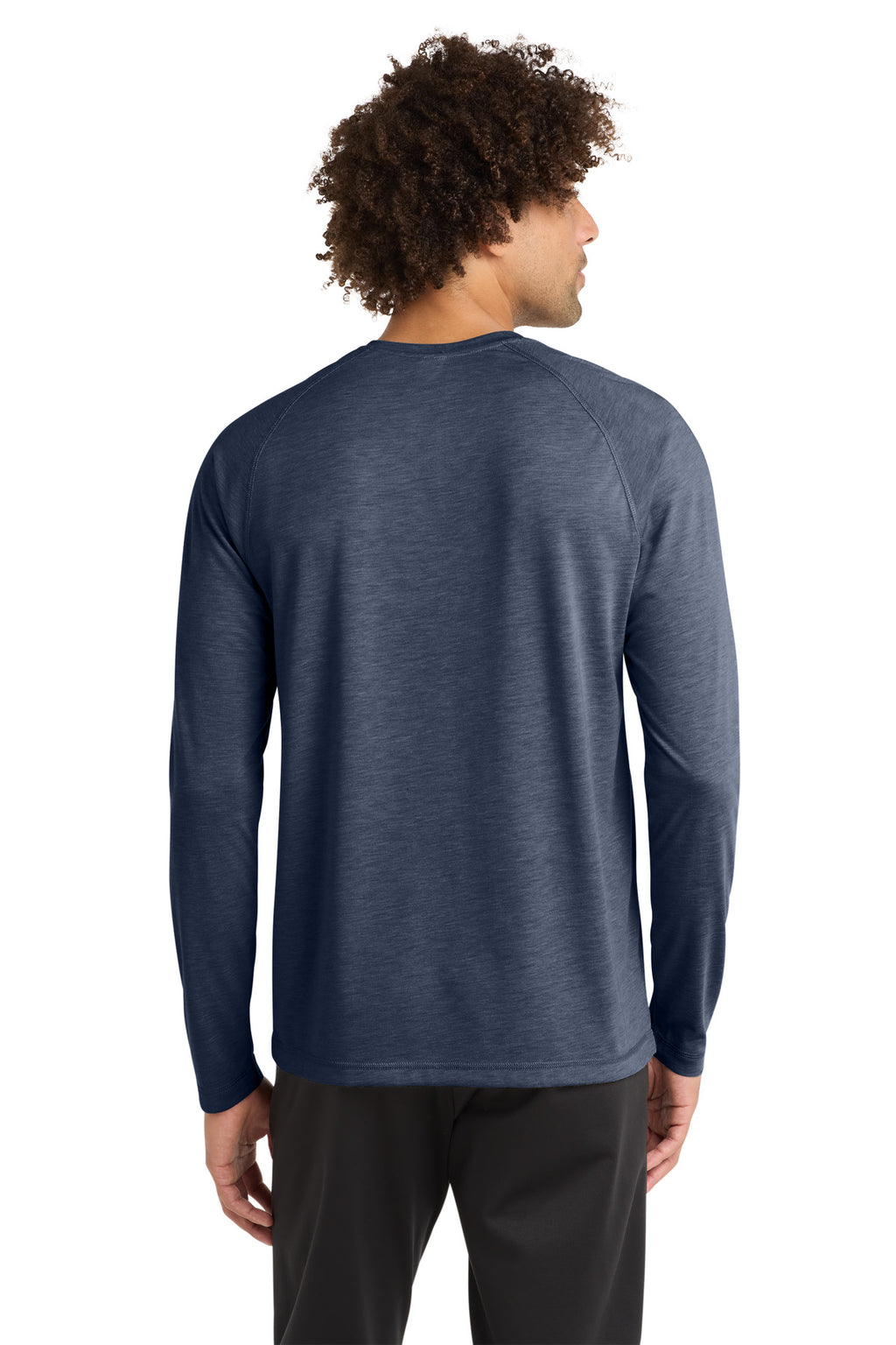 Sport-Tek  PosiCharge  Long Sleeve Tri-Blend Wicking Raglan Tee ST400LS