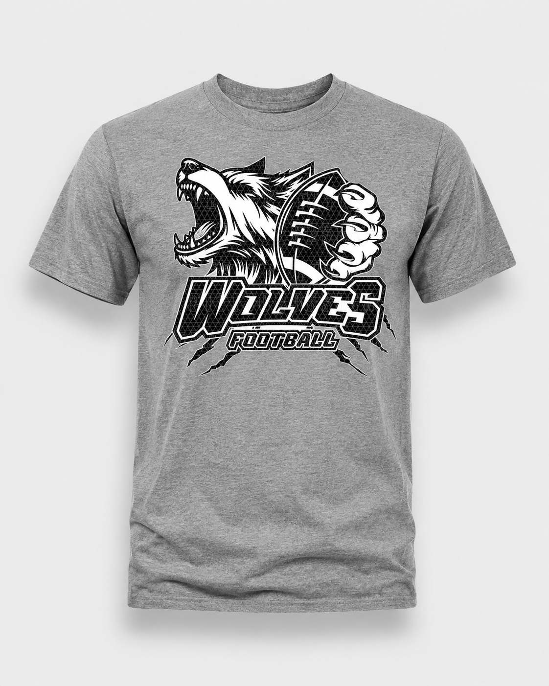 WC Wolves Football T-Shirt