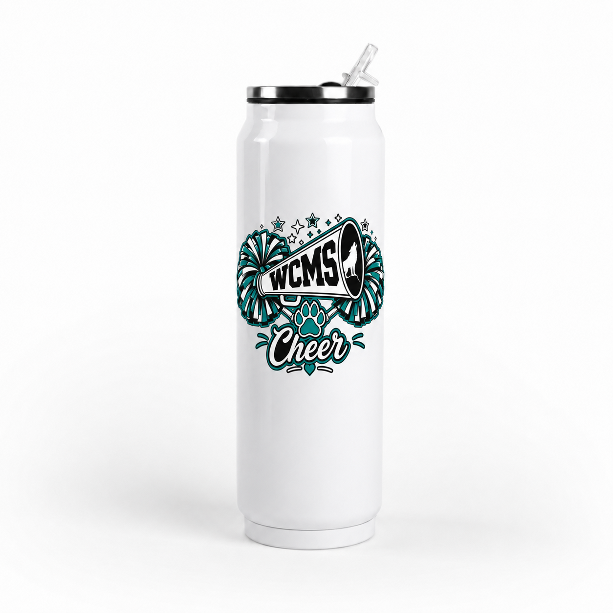 Wolves Cheer 17oz Can Tumbler