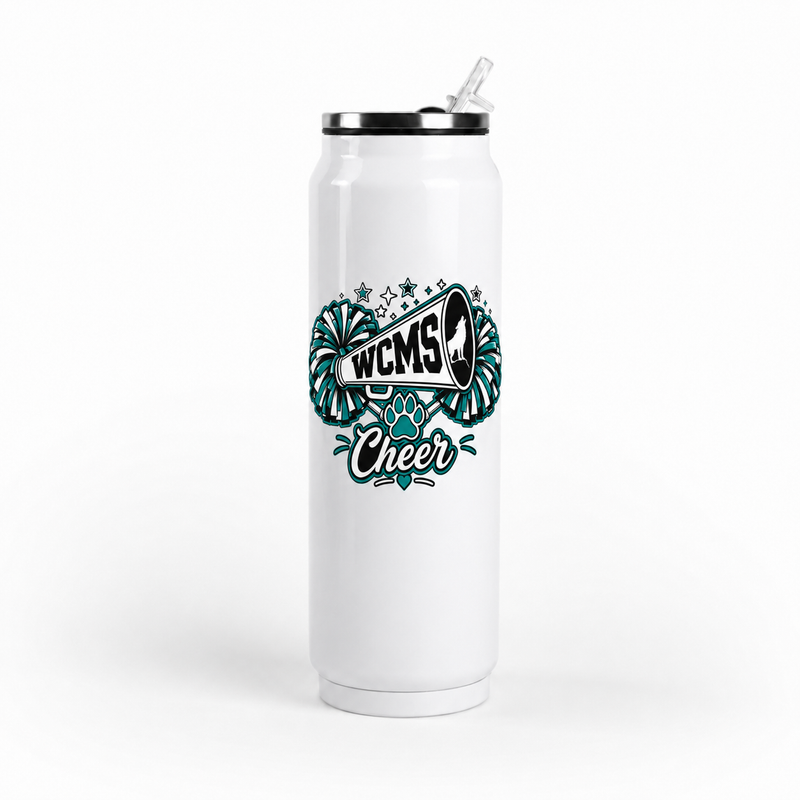 Wolves Cheer 17oz Can Tumbler