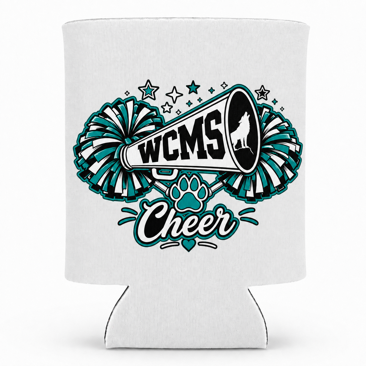 Wolves Cheer Coozie