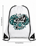 Wolves Cheer Drawstring Backpack