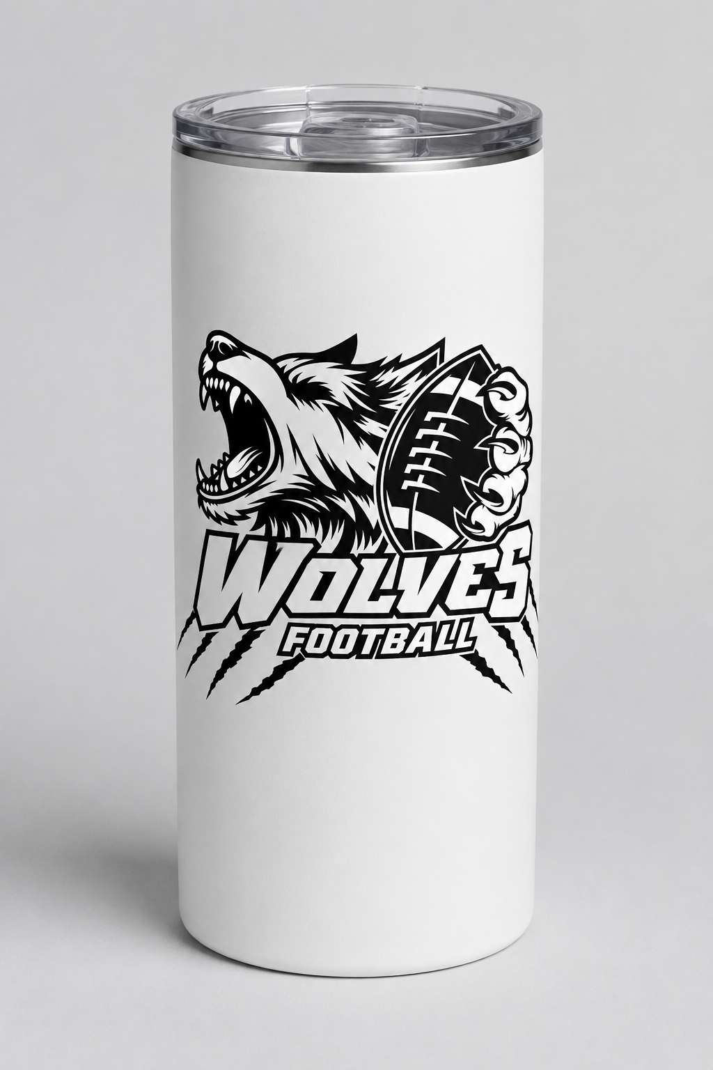 Wolves 20oz Skinny Tumbler