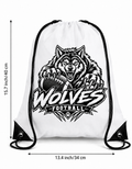 Wolves Drawstring Backpack