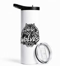 Wolves 20oz Duo Lid Tumbler