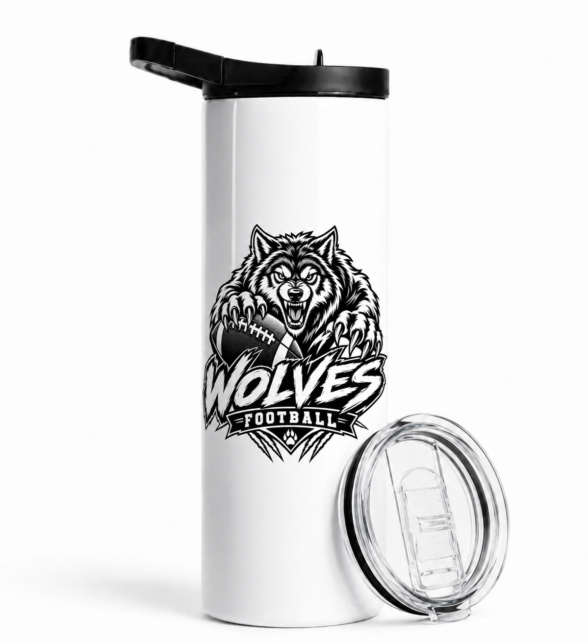 Wolves 20oz Duo Lid Tumbler