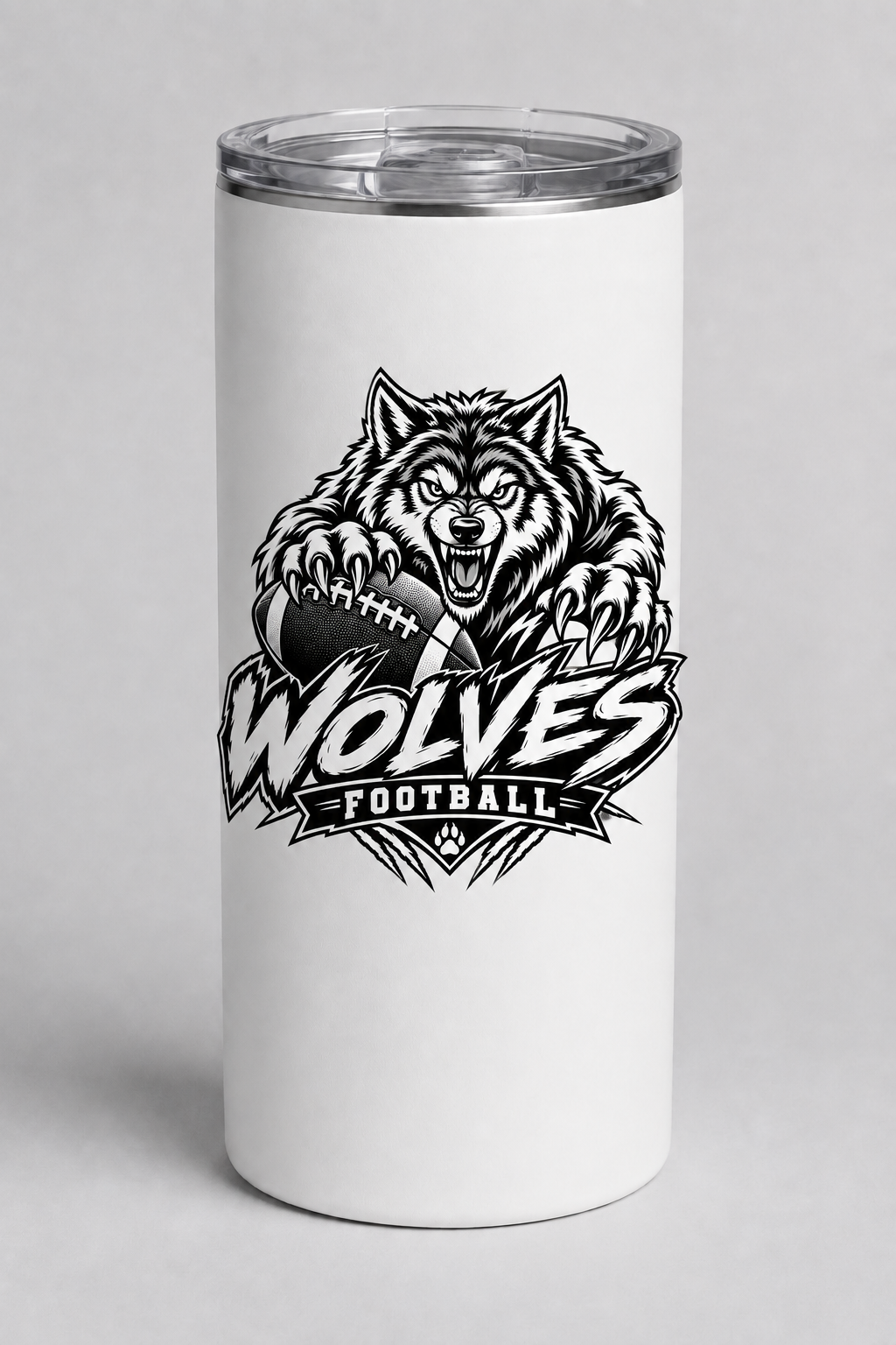 Wolves 20oz Skinny Tumbler