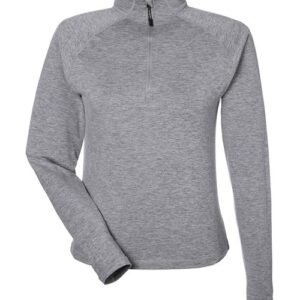 Women's Fairway Marbled Jersey Quarter-Zip Pullover