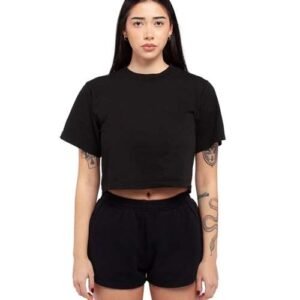 Women's Garment-Dye Crop T-Shirt