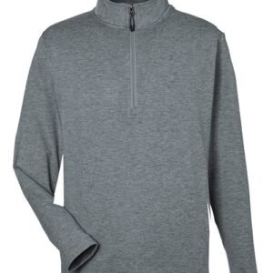 Men's Fairway Marbled Jersey Quarter-Zip Pullover