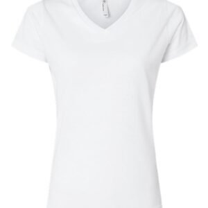 Women's Polyester Sublimation V-Neck Tee