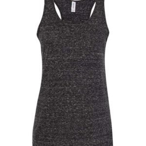Women's Snow Heather Jersey Racerback Tank Top