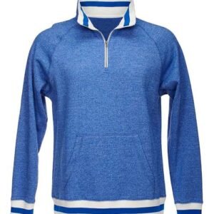 Men's Peppered Fleece Quarter-Zip Sweatshirt