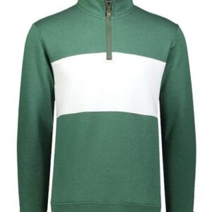 Men's All-American Fleece Colorblocked Quarter-Zip Sweatshirt